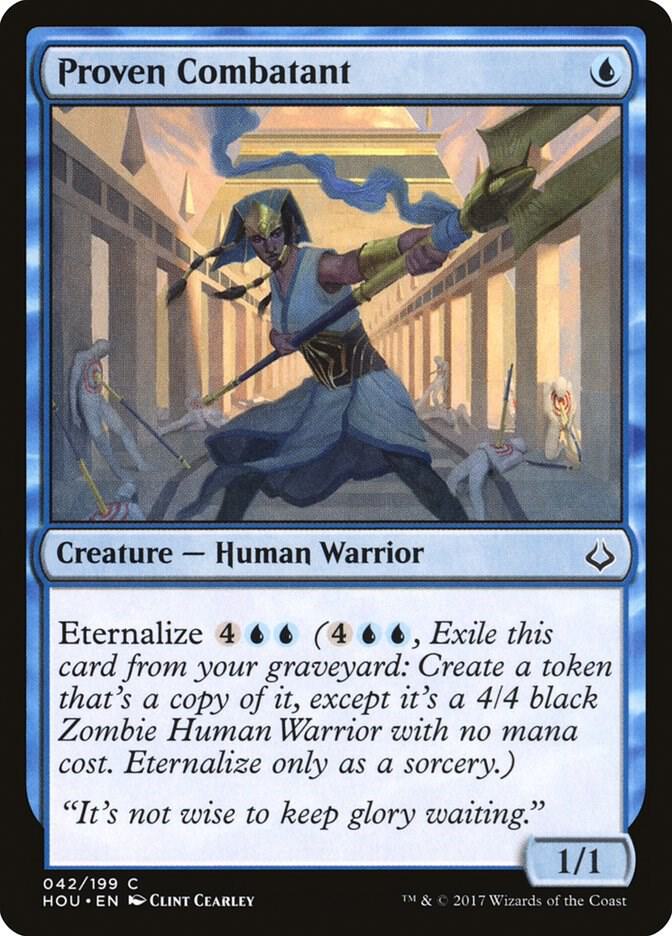 Proven Combatant (42) [Hour of Devastation]