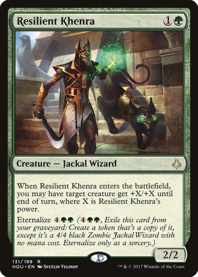 Resilient Khenra (131) [Hour of Devastation]