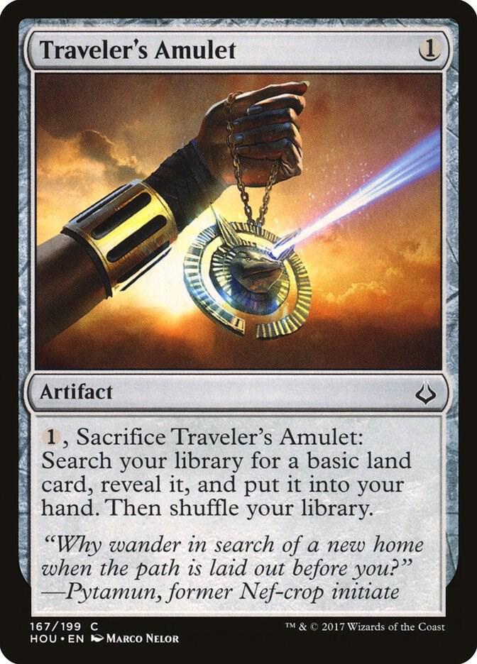 Traveler's Amulet (167) [Hour of Devastation]