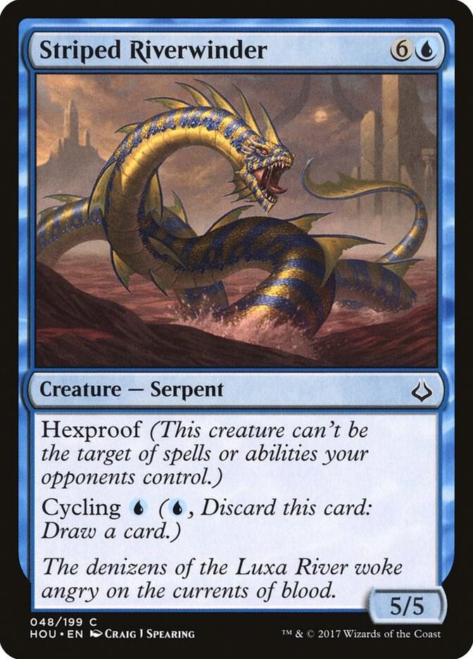 Striped Riverwinder (48) [Hour of Devastation]