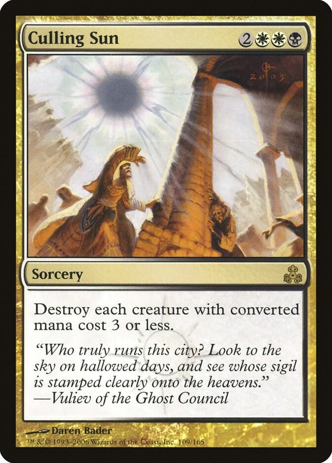 Culling Sun (109) [Guildpact]