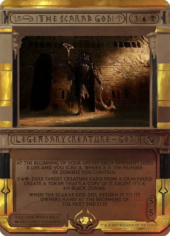 The Scarab God (53) [Amonkhet Invocations] [Borderless]