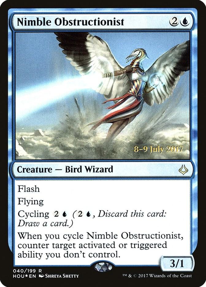 Nimble Obstructionist (40) [Prerelease Cards]