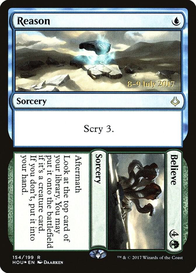 Reason // Believe (154) [Prerelease Cards]