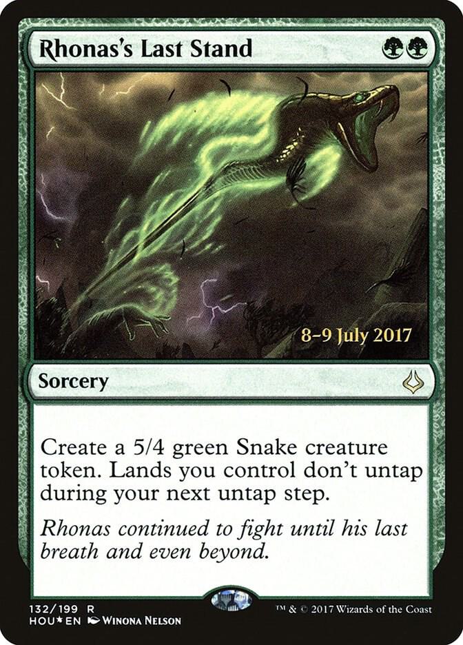 Rhonas's Last Stand (132) [Prerelease Cards]