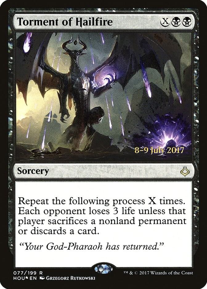 Torment of Hailfire (77) [Prerelease Cards]