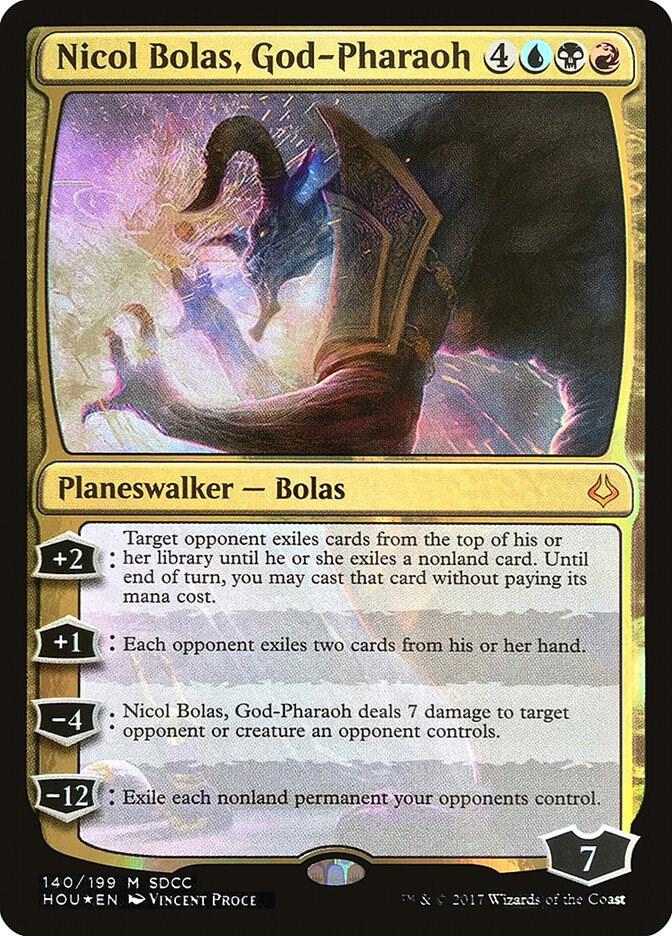 Nicol Bolas, God-Pharaoh (SDCC 2017 Exclusive) (140) [Media Promos]