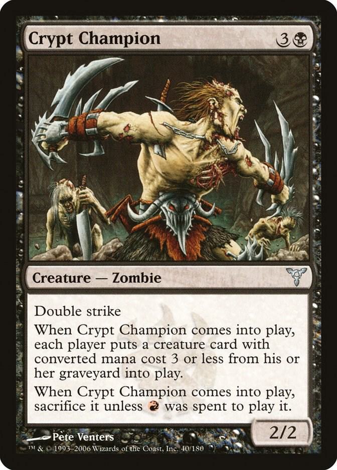 Crypt Champion (40) [Dissension]