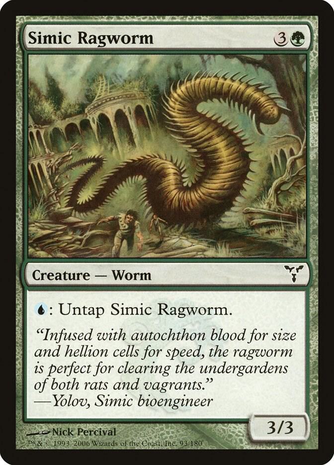 Simic Ragworm (93) [Dissension]