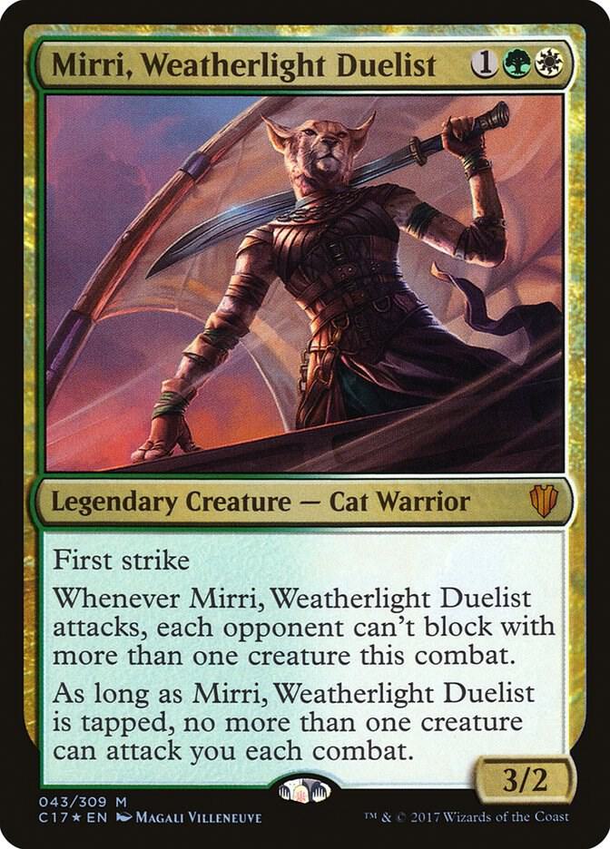 Mirri, Weatherlight Duelist (43) [Commander 2017]