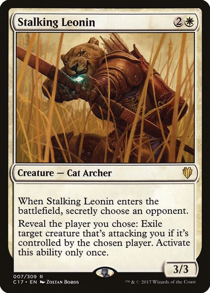 Stalking Leonin (7) [Commander 2017]