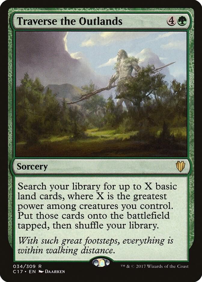 Traverse the Outlands (34) [Commander 2017]