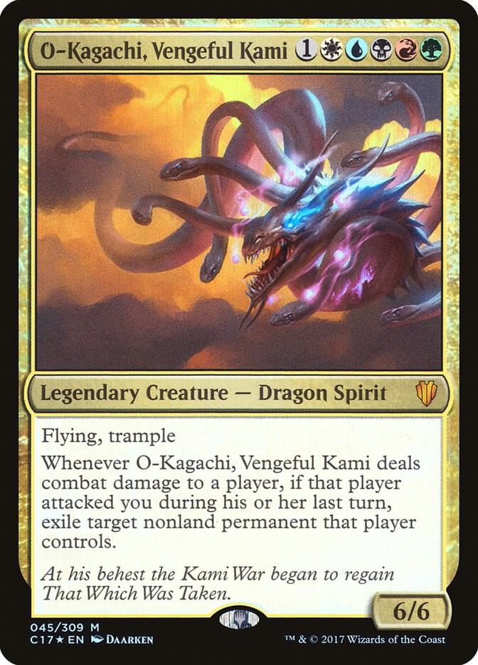 O-Kagachi, Vengeful Kami (45) [Commander 2017]