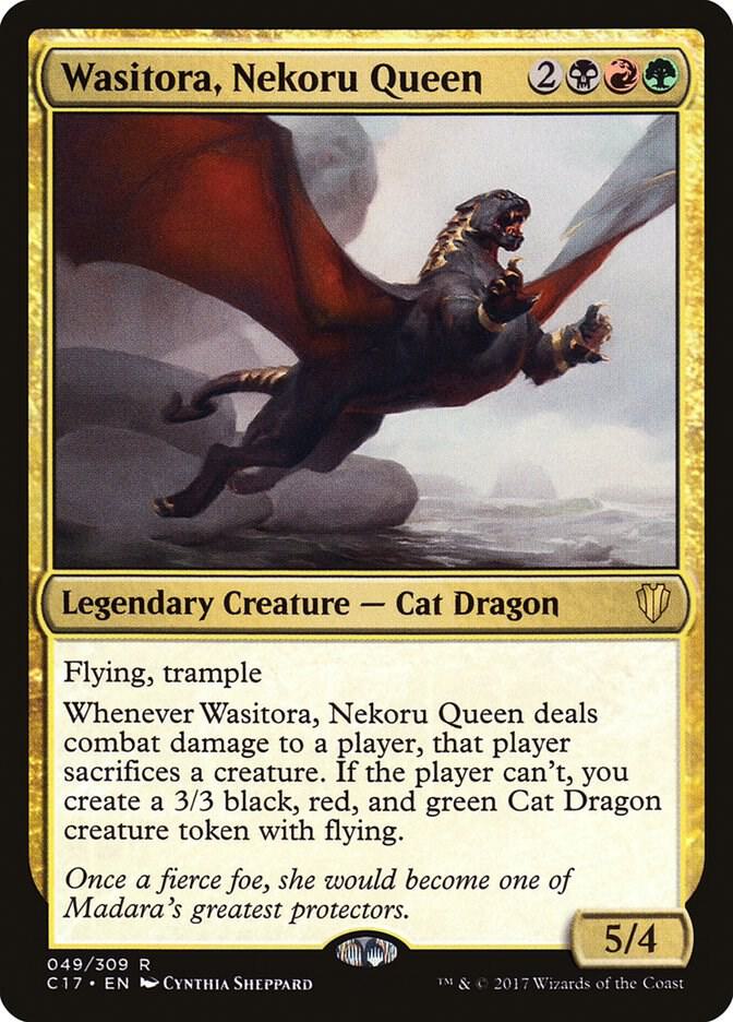 Wasitora, Nekoru Queen (49) [Commander 2017]