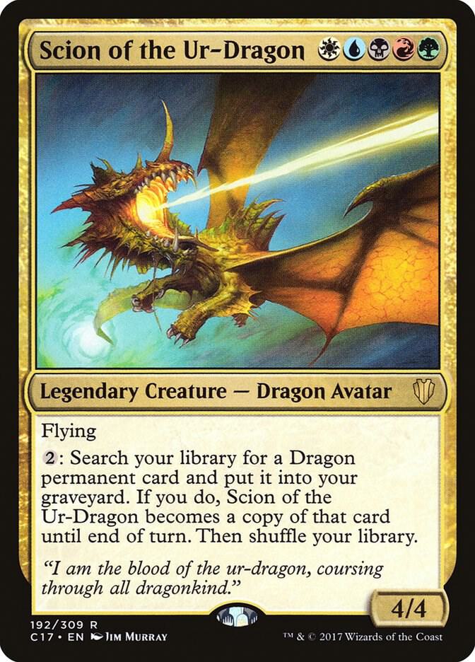 Scion of the Ur-Dragon (192) [Commander 2017]