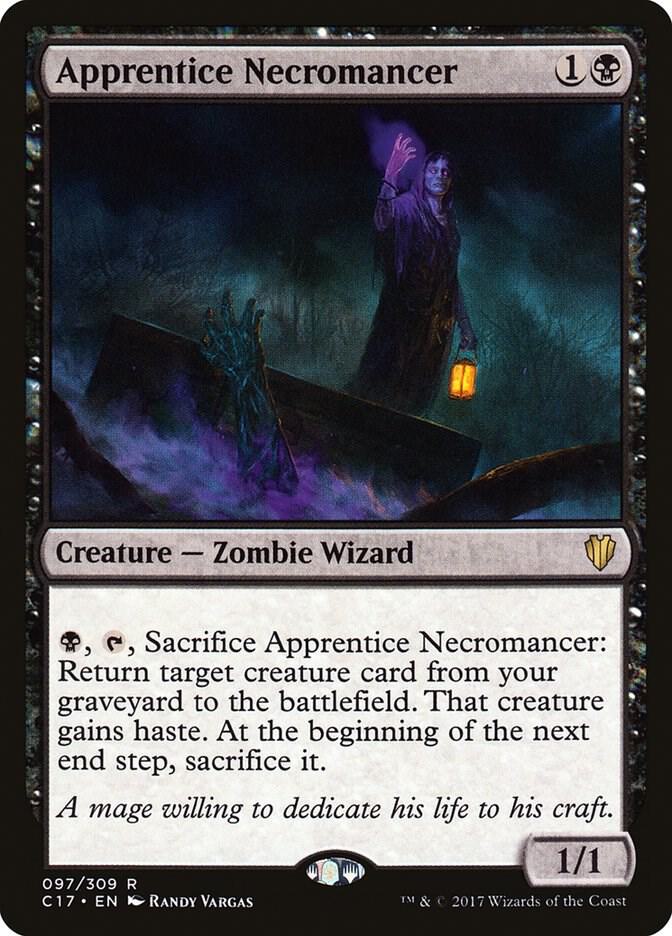 Apprentice Necromancer (97) [Commander 2017]
