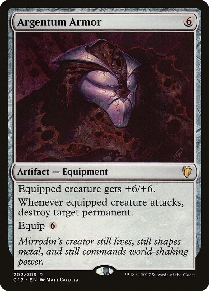 Argentum Armor (202) [Commander 2017]