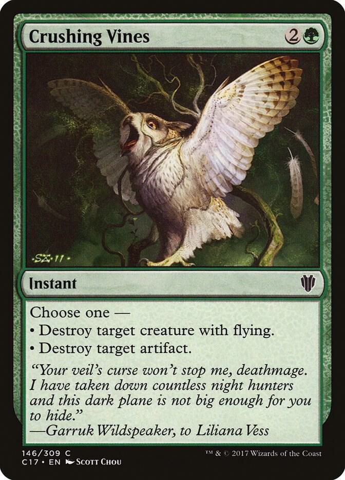 Crushing Vines (146) [Commander 2017]