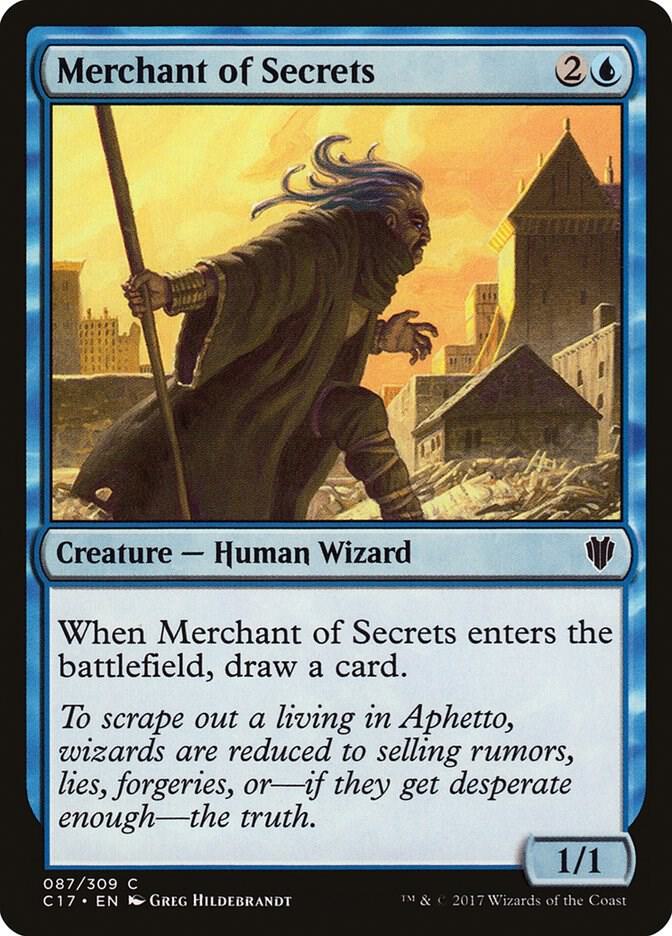 Merchant of Secrets (87) [Commander 2017]