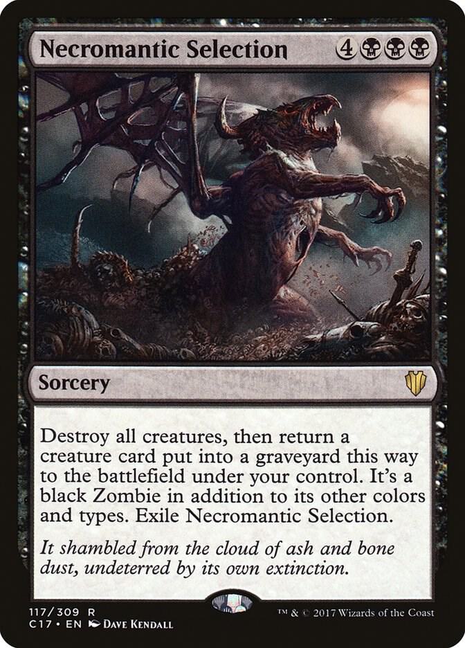Necromantic Selection (117) [Commander 2017]