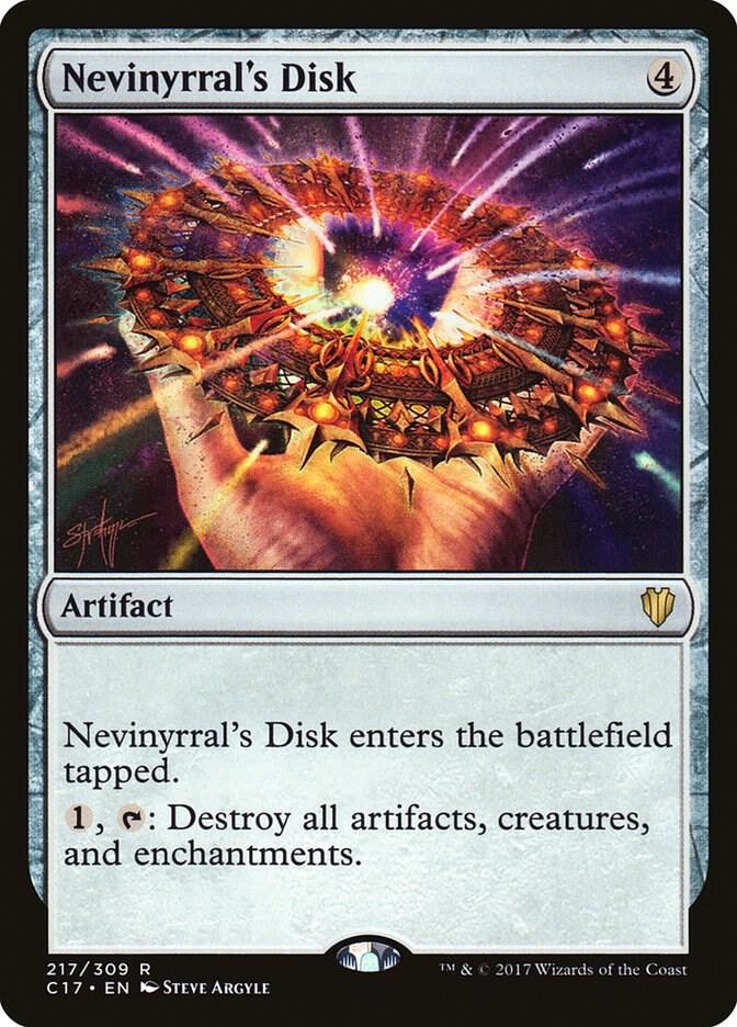 Nevinyrral's Disk (217) [Commander 2017]
