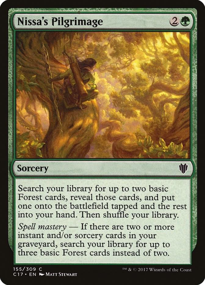 Nissa's Pilgrimage (155) [Commander 2017]