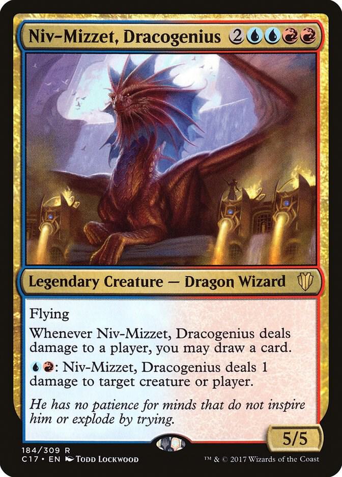 Niv-Mizzet, Dracogenius (184) [Commander 2017]