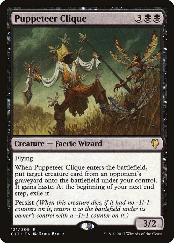 Puppeteer Clique (121) [Commander 2017]