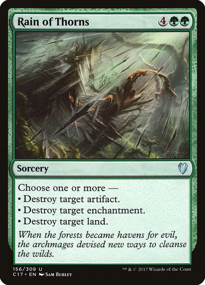 Rain of Thorns (156) [Commander 2017]