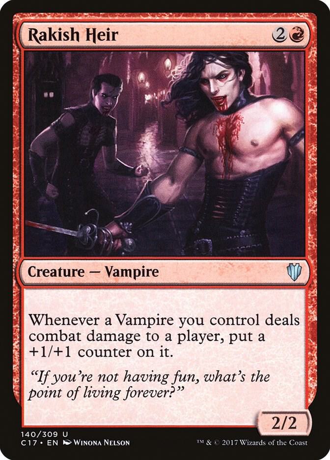 Rakish Heir (140) [Commander 2017]