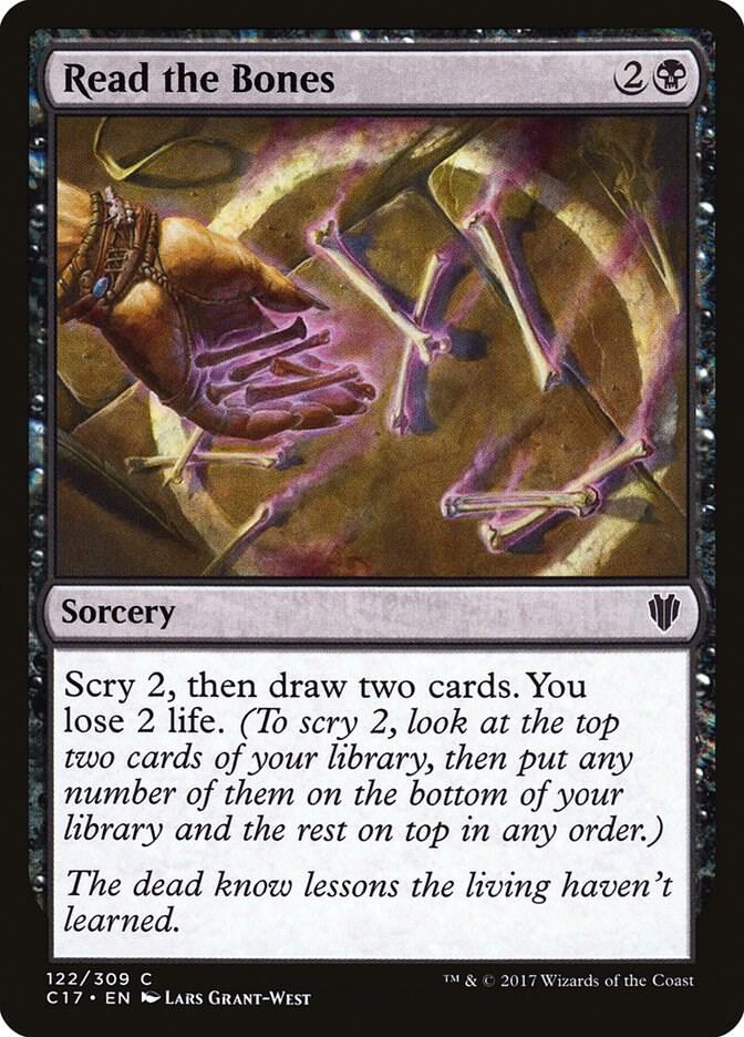 Read the Bones (122) [Commander 2017]