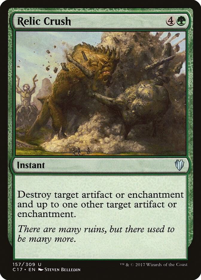 Relic Crush (157) [Commander 2017]