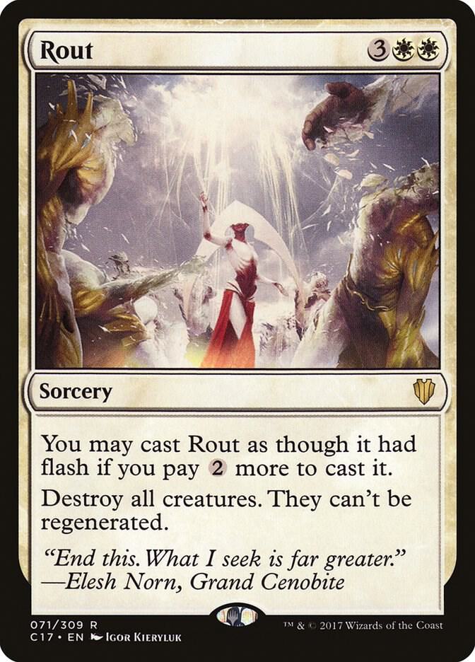 Rout (71) [Commander 2017]
