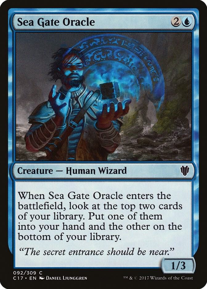 Sea Gate Oracle (92) [Commander 2017]