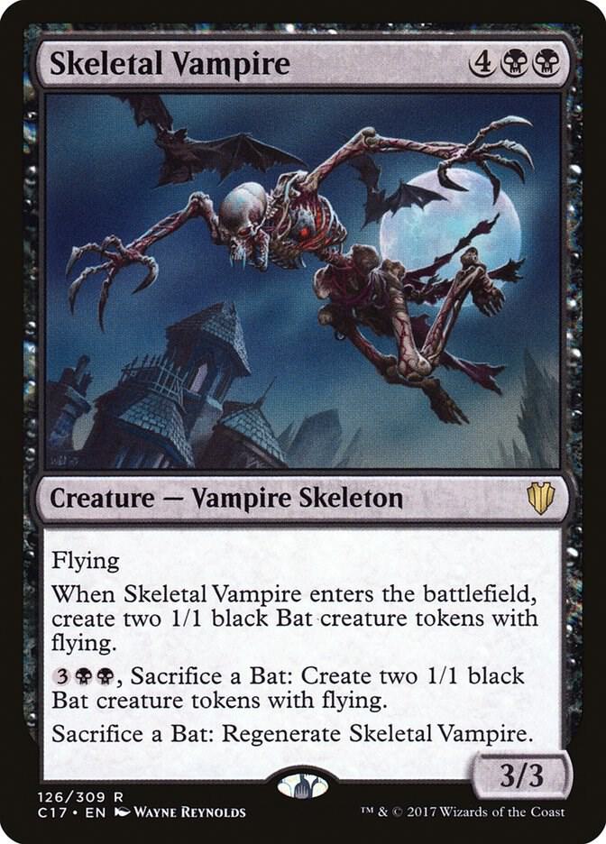 Skeletal Vampire (126) [Commander 2017]