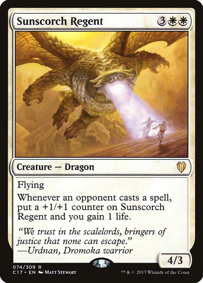 Sunscorch Regent (74) [Commander 2017]