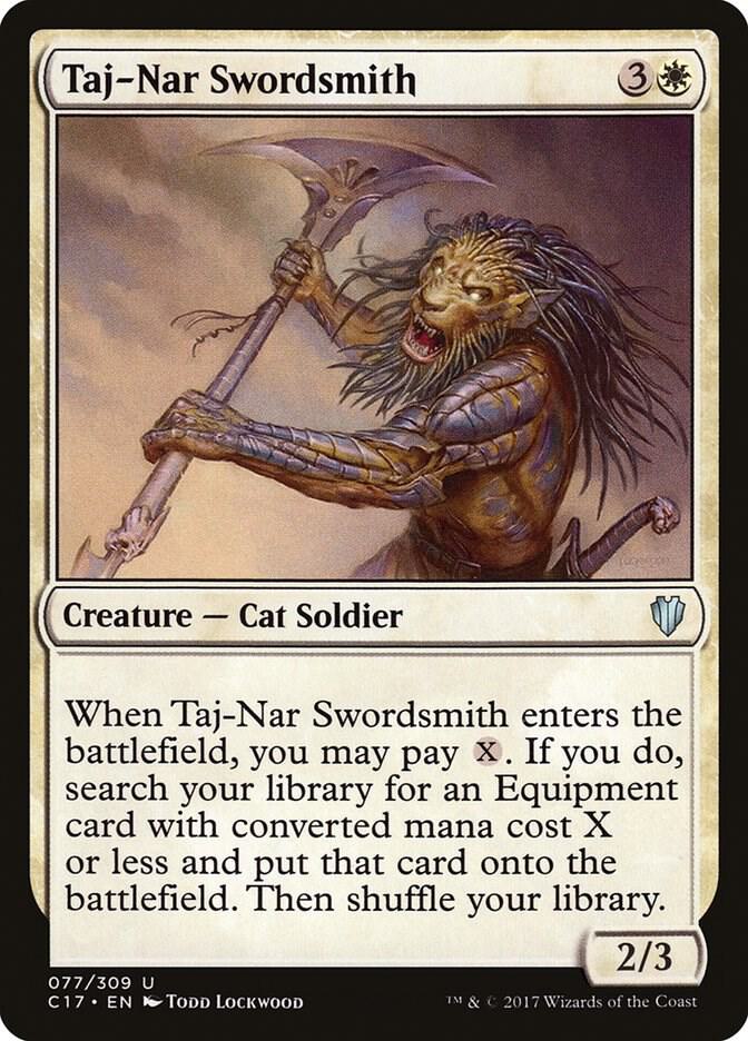 Taj-Nar Swordsmith (77) [Commander 2017]