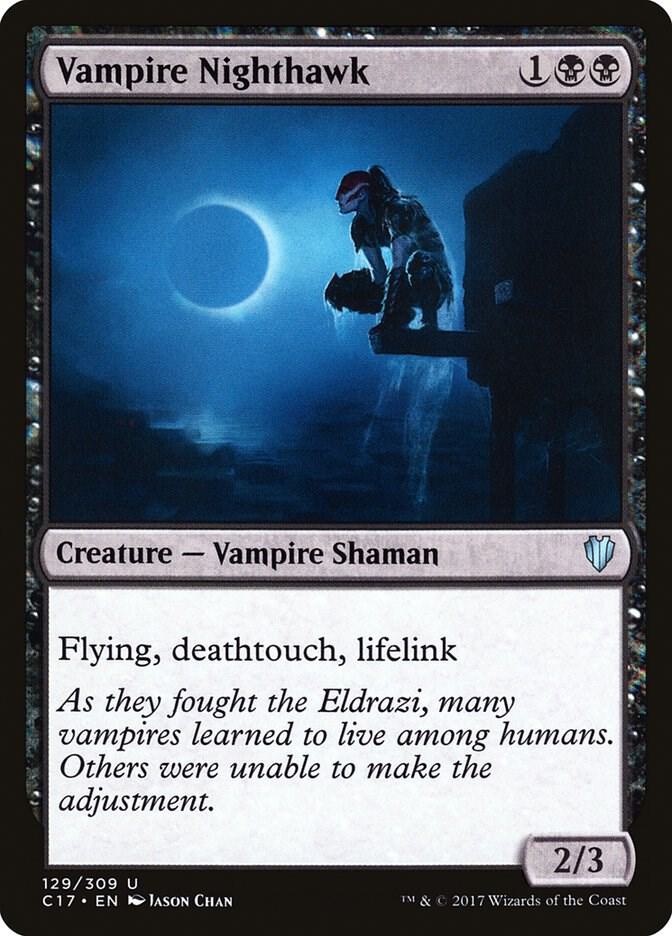 Vampire Nighthawk (129) [Commander 2017]