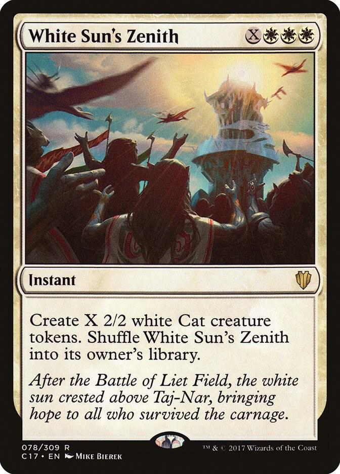 White Sun's Zenith (78) [Commander 2017]