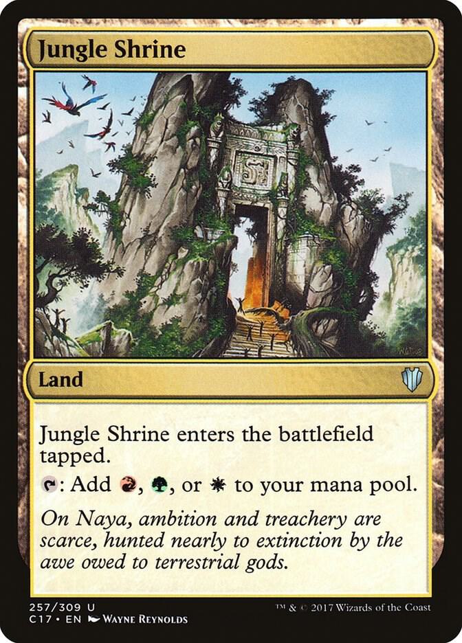 Jungle Shrine (257) [Commander 2017]