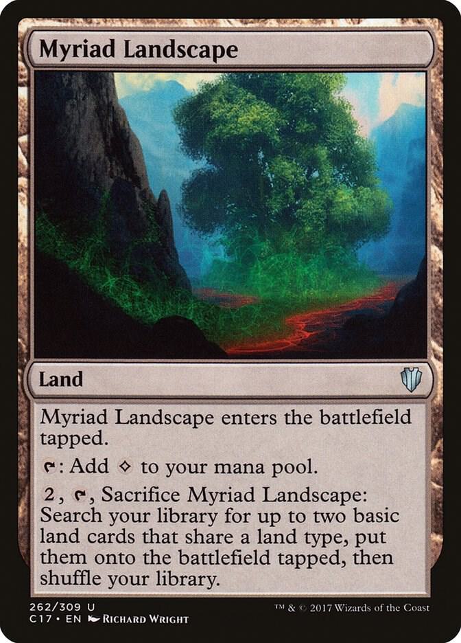 Myriad Landscape (262) [Commander 2017]
