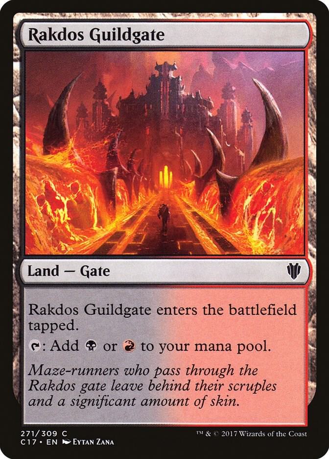 Rakdos Guildgate (271) [Commander 2017]