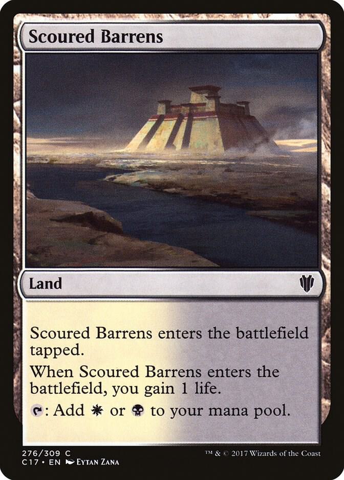 Scoured Barrens (276) [Commander 2017]