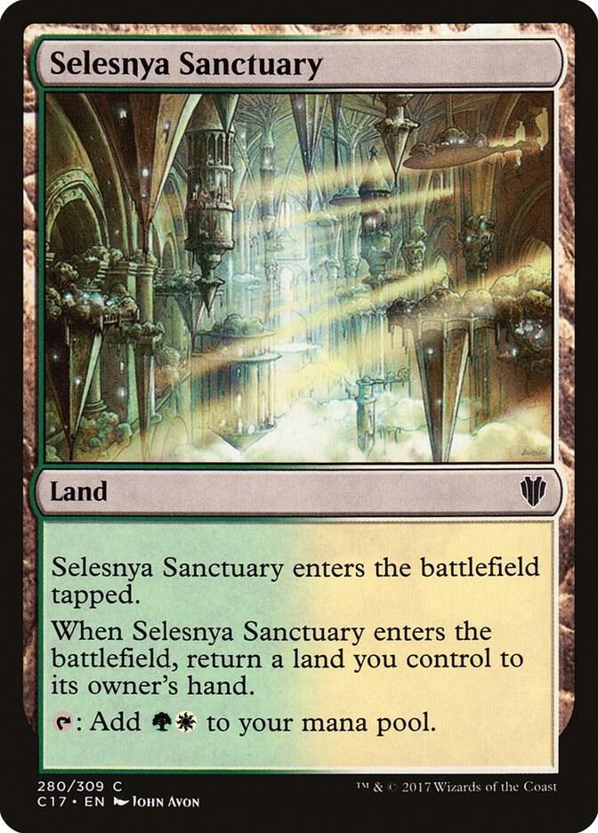Selesnya Sanctuary (280) [Commander 2017]