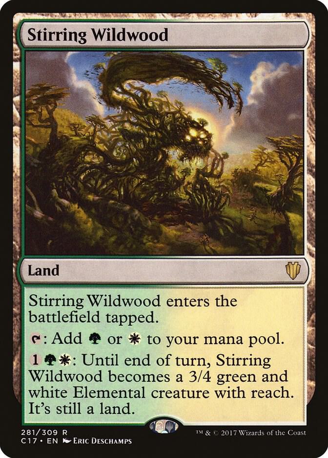 Stirring Wildwood (281) [Commander 2017]