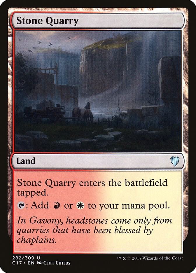 Stone Quarry (282) [Commander 2017]