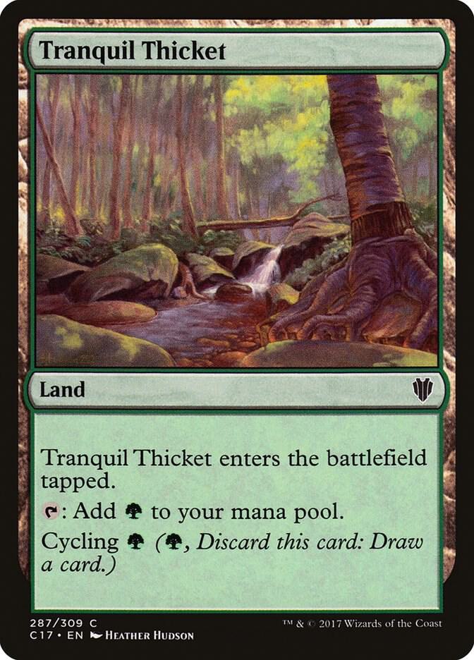 Tranquil Thicket (287) [Commander 2017]
