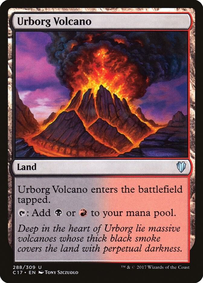 Urborg Volcano (288) [Commander 2017]