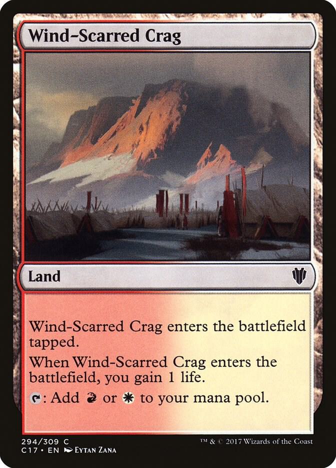Wind-Scarred Crag (294) [Commander 2017]