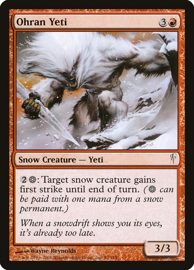 Ohran Yeti (93) [Coldsnap]